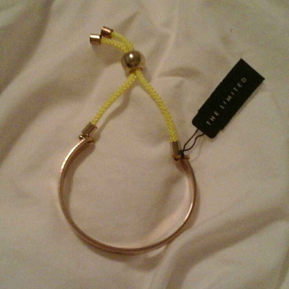 The Limited Metal and Neon Friendship Cuff